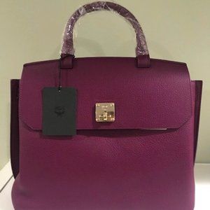MCM Leather Backpack